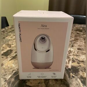 NEW Vanity Planet Aira lonic Facial Steamer ROSE GOLD EDITION